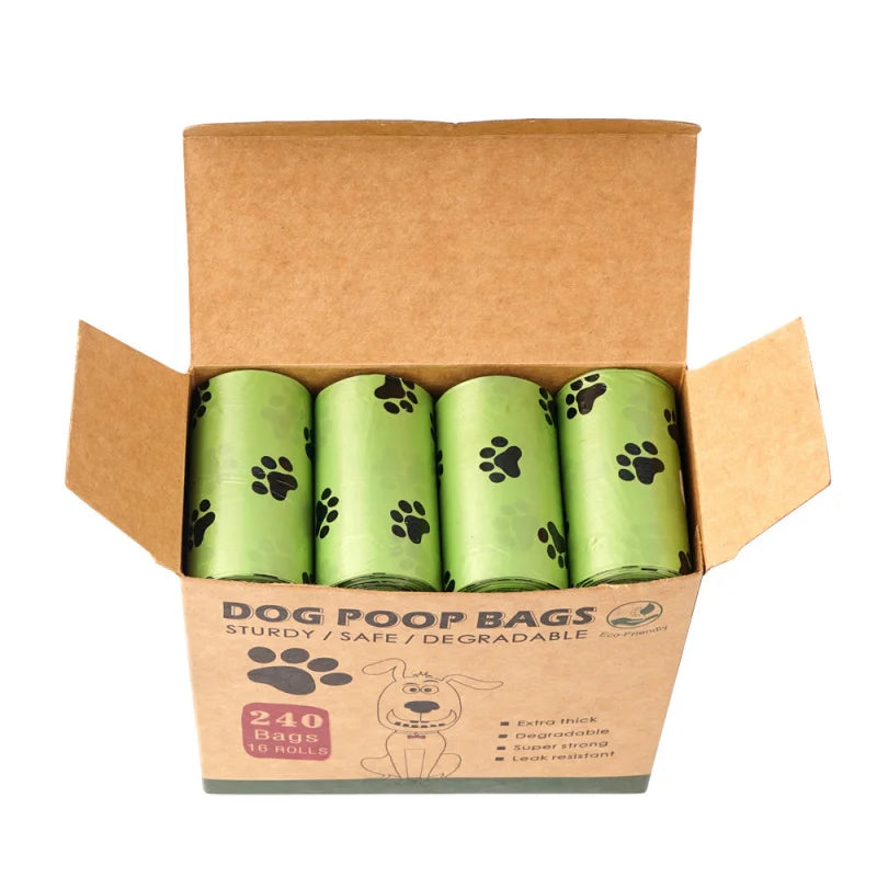 240-Count Leak-Proof Dog Waste Bags – Durable & Extra Thick for Clean and Easy Pickups