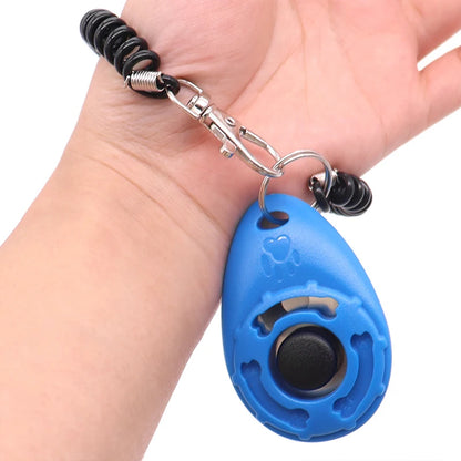 Pet Training Clicker with Wrist Strap – Effective Behavior Training Tool for Dogs, Cats, and More