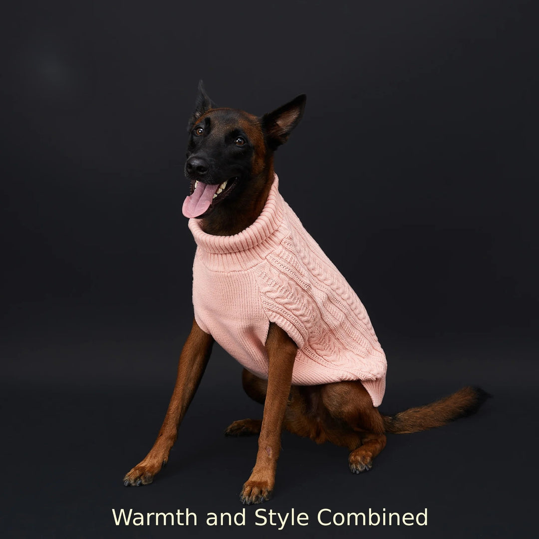 Cozy Acrylic Dog Sweater – Warm, Lightweight &amp; Stylish for Cooler Seasons - Ditzy Petunia