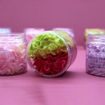 Whipped Soap – Fluffy, Fragrant &amp; Skin-Loving (120g) - Ditzy Petunia