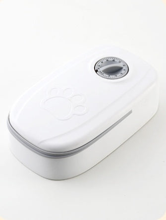 Automatic Stainless Steel  Pet Feeder Smart Food Dispenser For Cats/Dogs - Timer