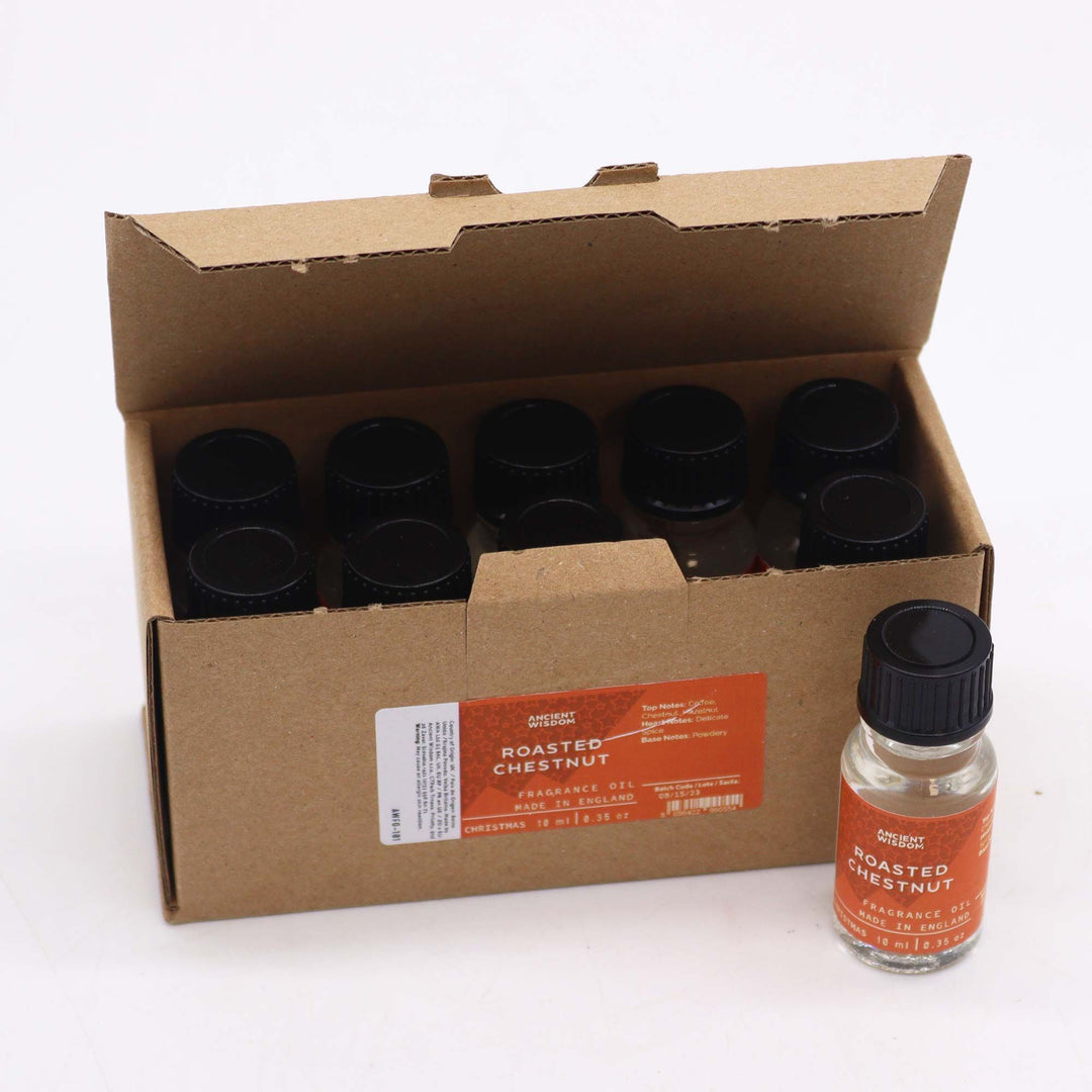 Roasted Chestnut Fragrance Oil 10ml - Ditzy Petunia