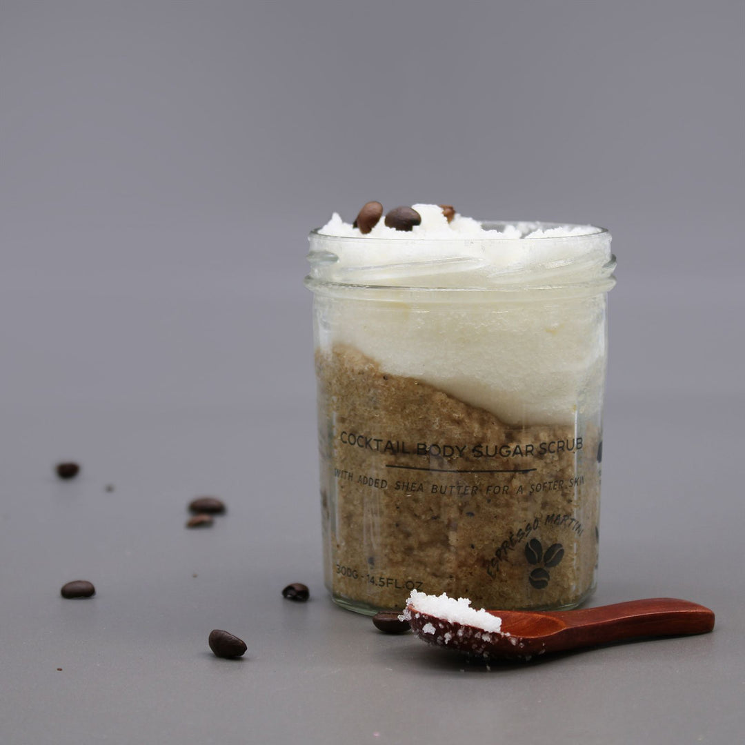 Fragranced Sugar Body Scrub - Espresso Martini 300g - Ditzy Petunia