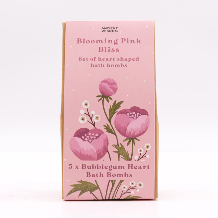 Blooming Pink Bliss Bath Heart Gift Set - Ditzy Petunia