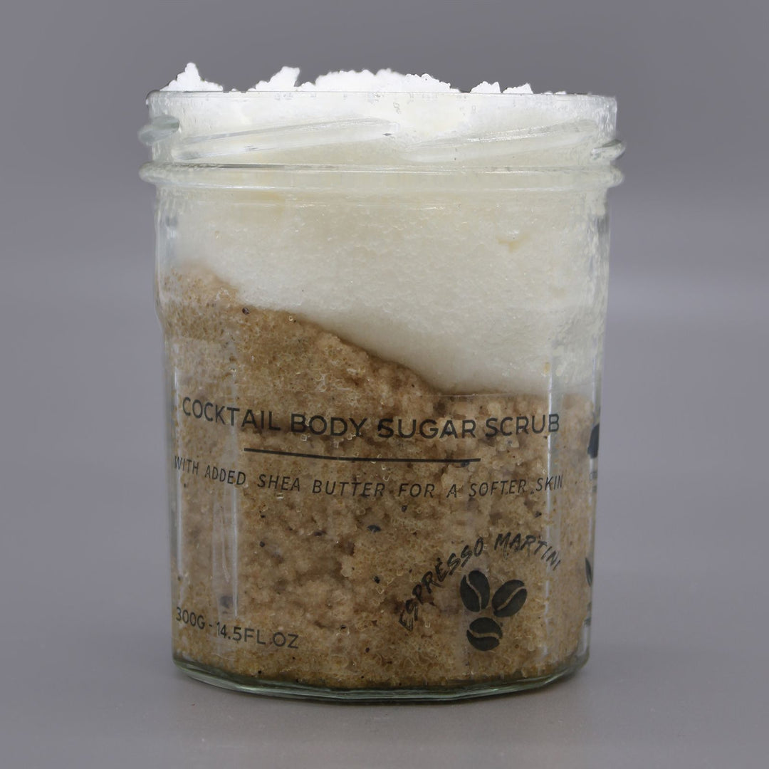 Fragranced Sugar Body Scrub - Espresso Martini 300g - Ditzy Petunia