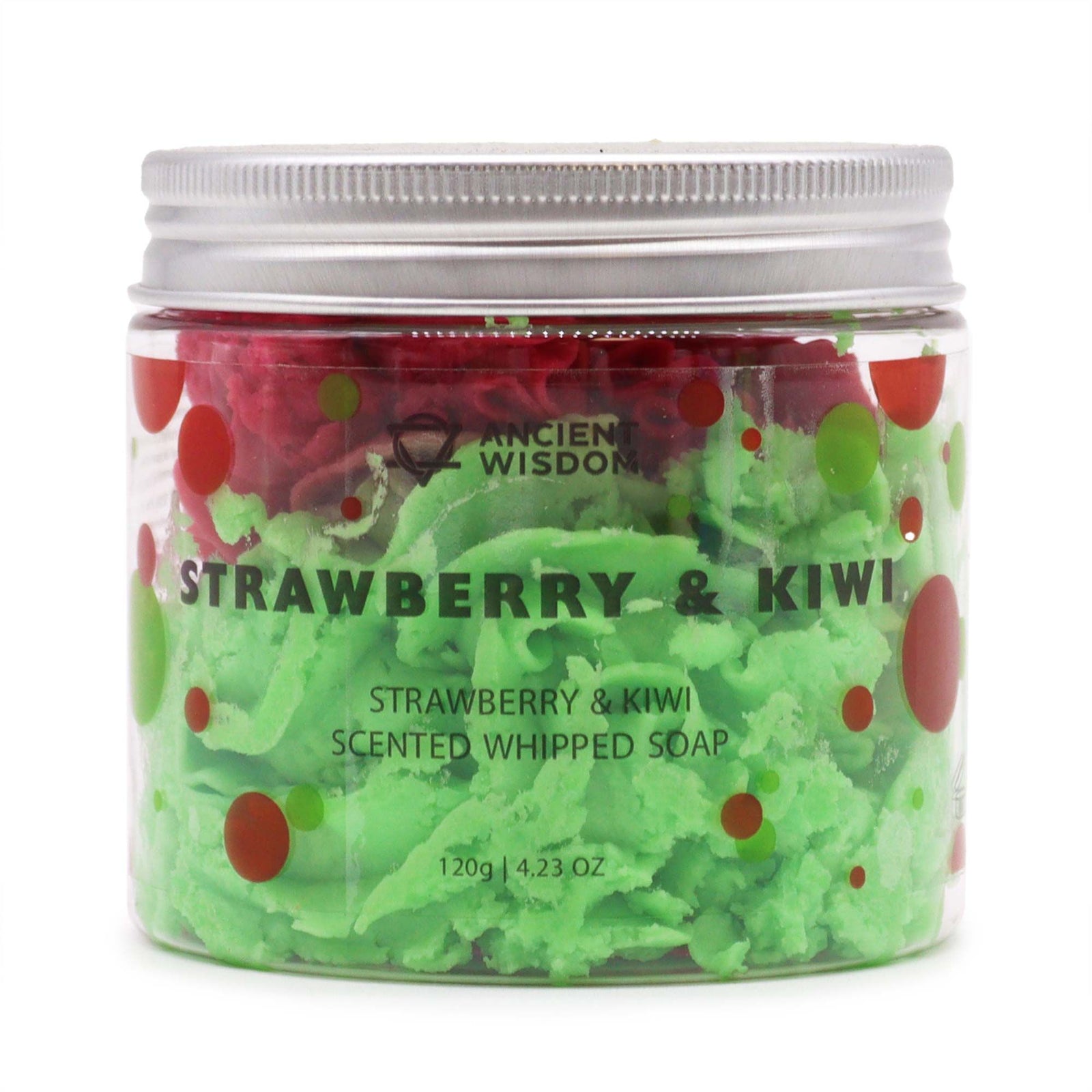 Strawberry & Kiwi Whipped Soap 120g - Ditzy Petunia
