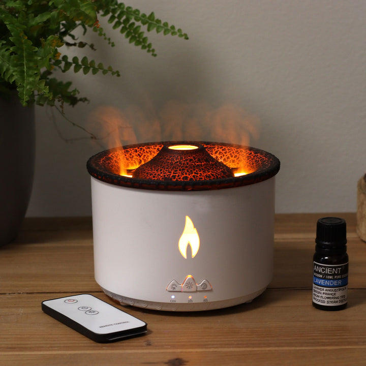 Medium Volcano Effect Aroma Diffuser (plug) Two Colours -360ml - Ditzy Petunia