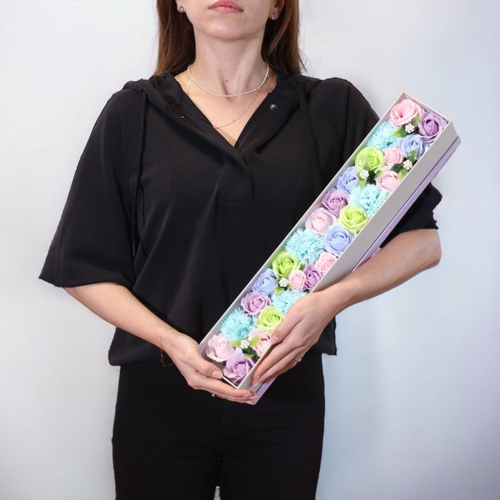 Extra Long Box - Baby Blessings - Blues - Ditzy Petunia