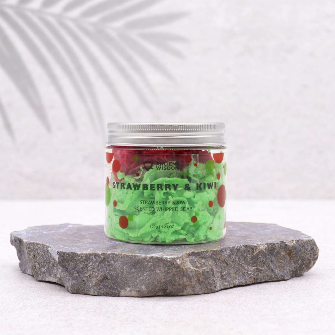 Strawberry &amp; Kiwi Whipped Soap 120g - Ditzy Petunia