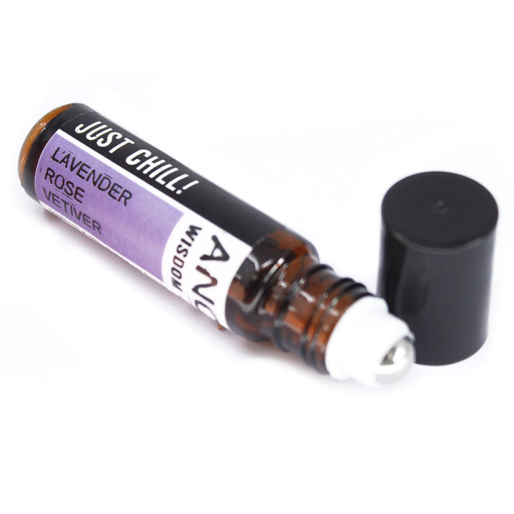 10ml Roll On Essential Oil Blend - Just Chill! - Ditzy Petunia