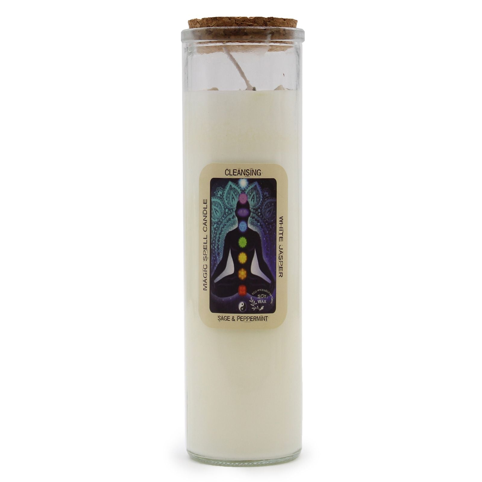 Magic Spell Candle - Cleansing - Ditzy Petunia