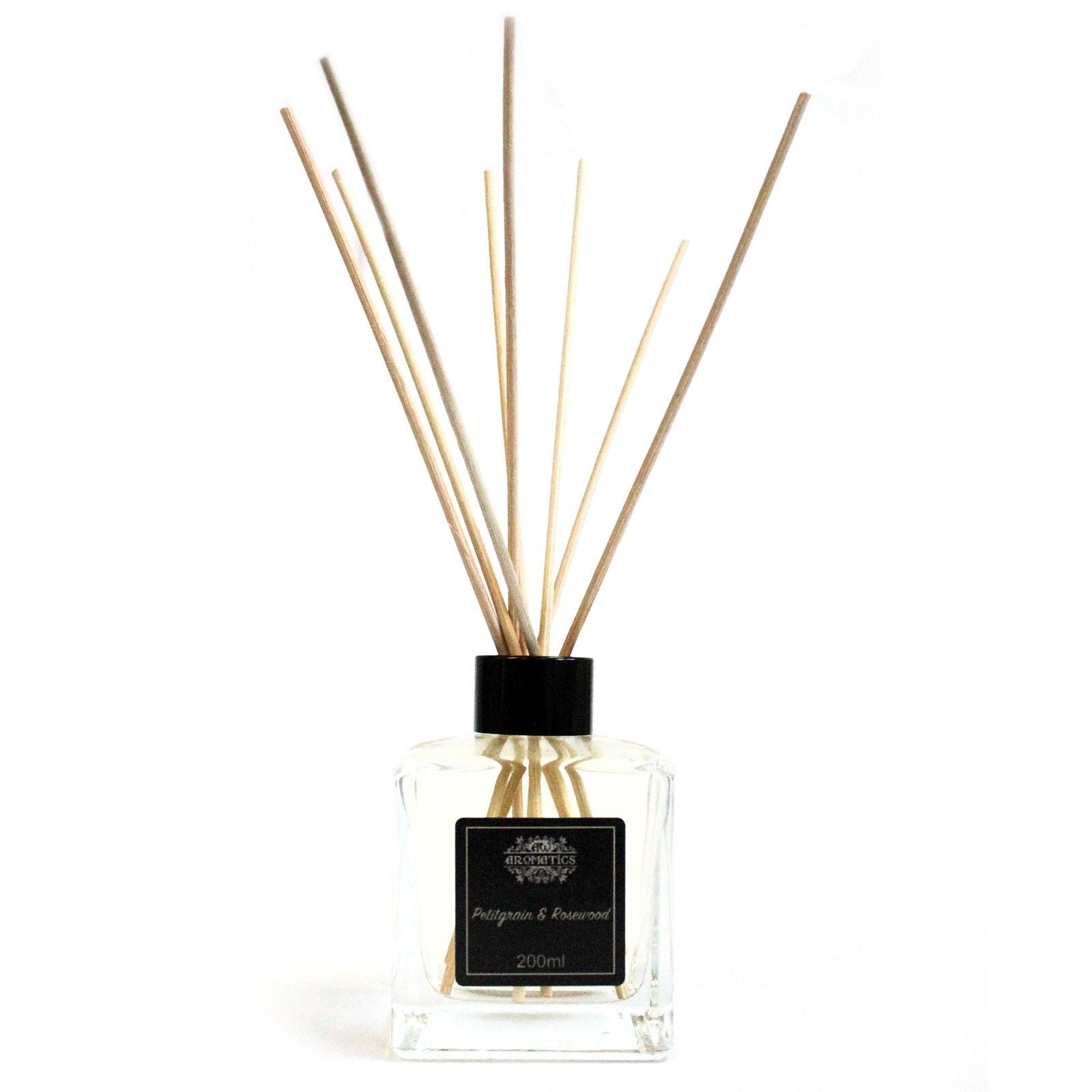 200ml Petitgrain & Rosewood Essential Oil Reed Diffuser - Ditzy Petunia