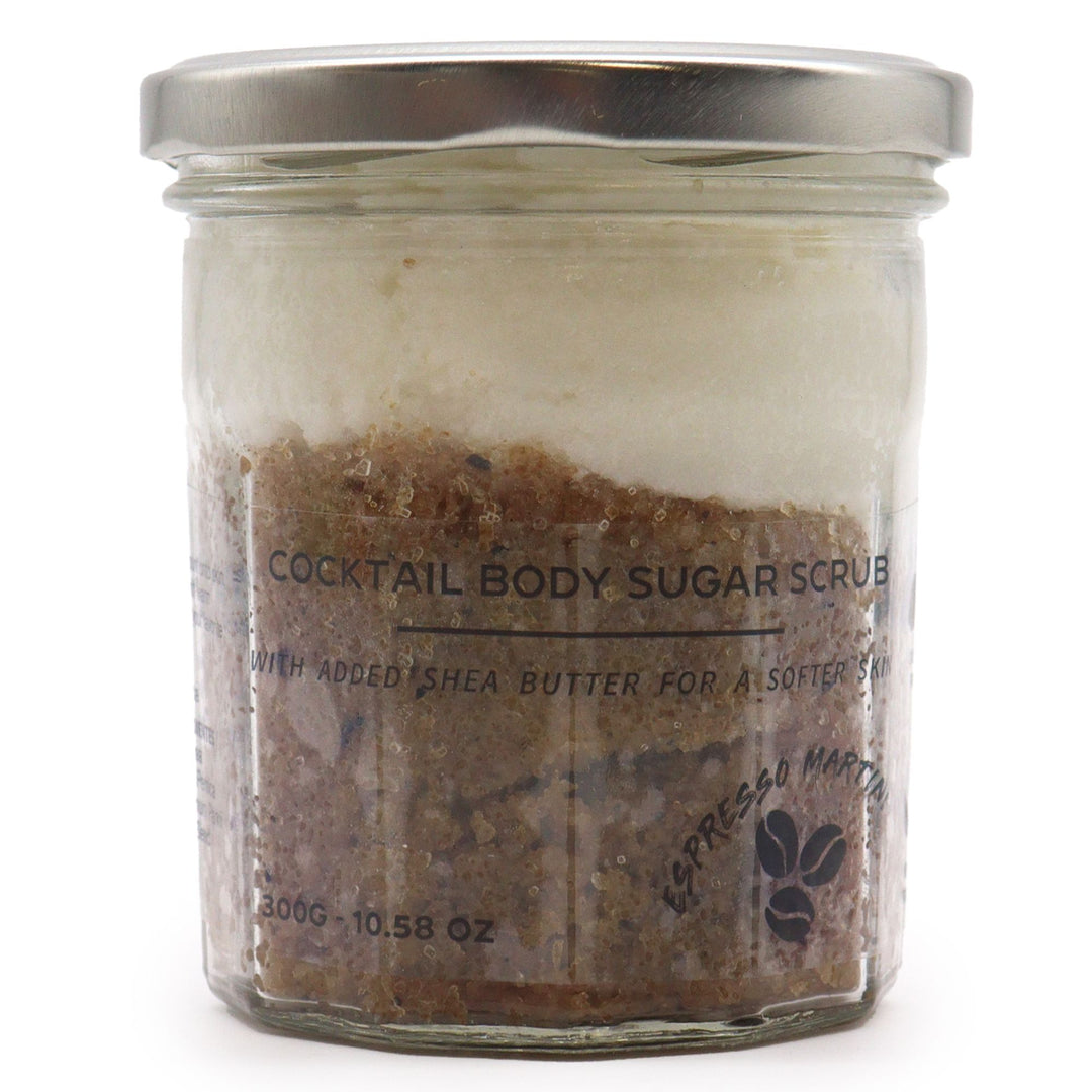 Fragranced Sugar Body Scrub - Espresso Martini 300g - Ditzy Petunia