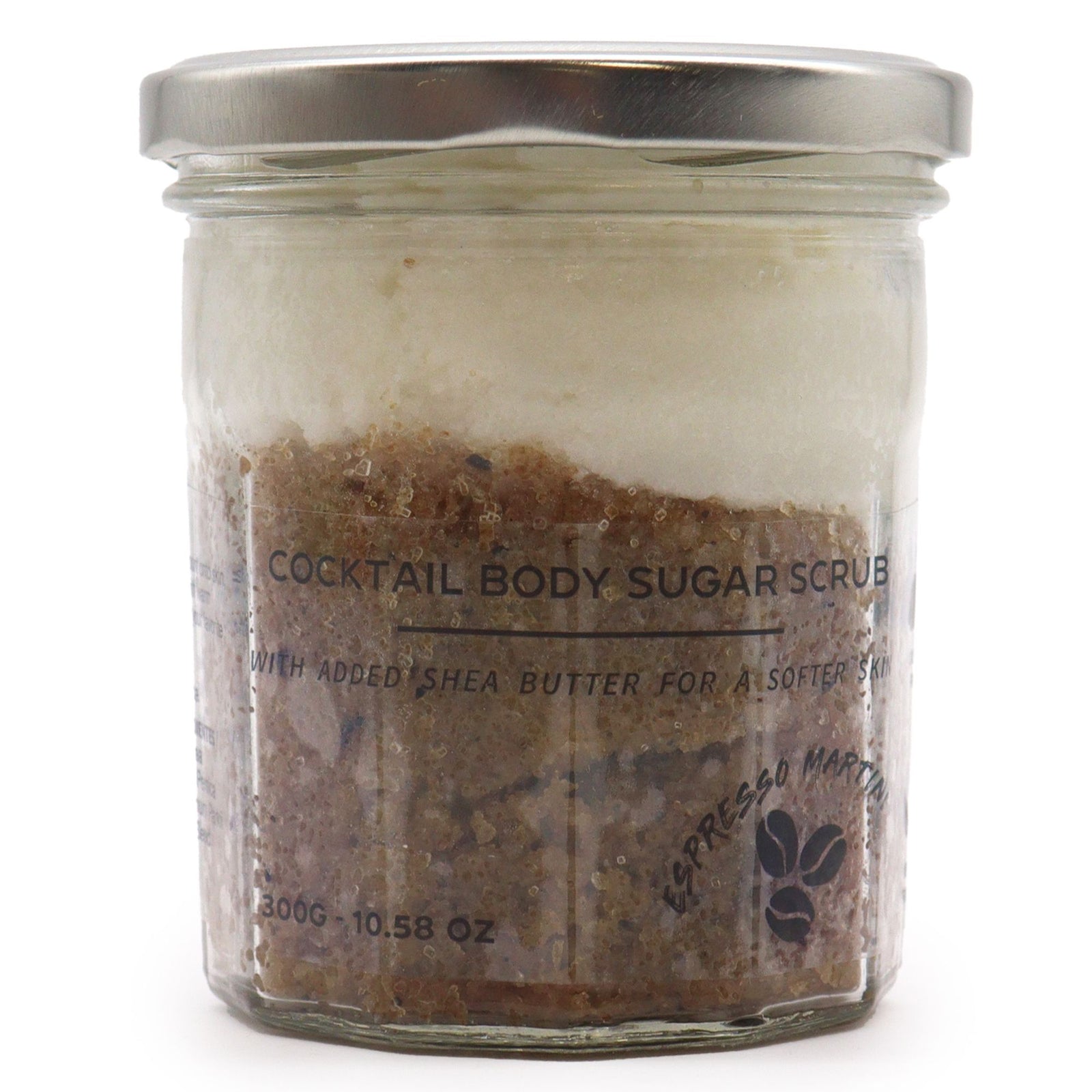 Fragranced Sugar Body Scrub - Espresso Martini 300g - Ditzy Petunia