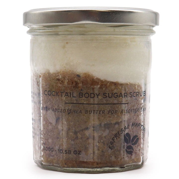 Fragranced Sugar Body Scrub - Espresso Martini 300g - Ditzy Petunia