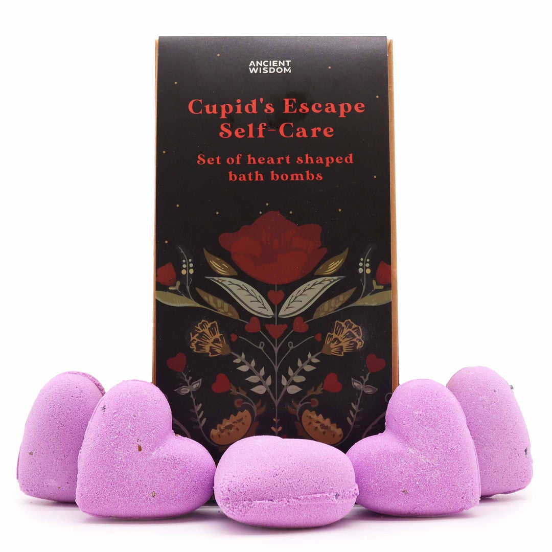 Cupids Escape Self Care Bath Heart Gift Set - Ditzy Petunia