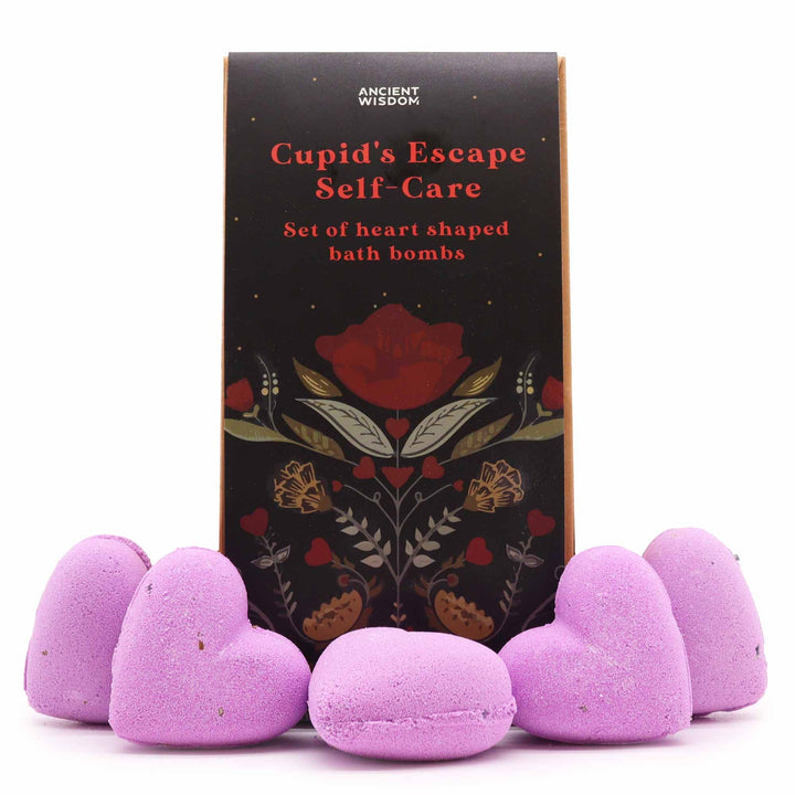 Cupids Escape Self Care Bath Heart Gift Set - Ditzy Petunia