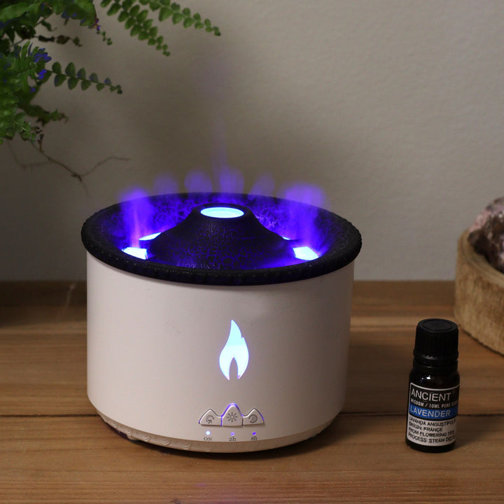 Medium Volcano Effect Aroma Diffuser (plug) Two Colours -360ml - Ditzy Petunia