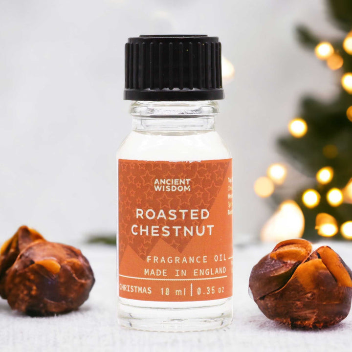 Roasted Chestnut Fragrance Oil 10ml - Ditzy Petunia
