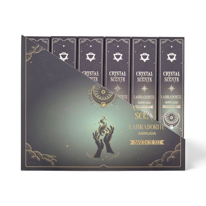 Labradorite Crystal Scents Smudge Incense - Arruda