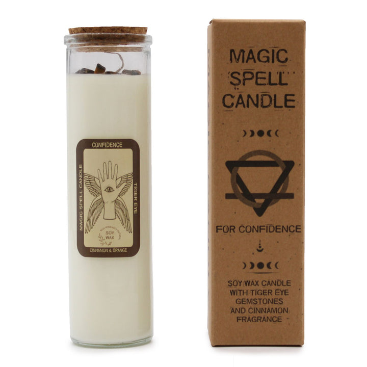 Magic Spell Candle - Confidence - Ditzy Petunia