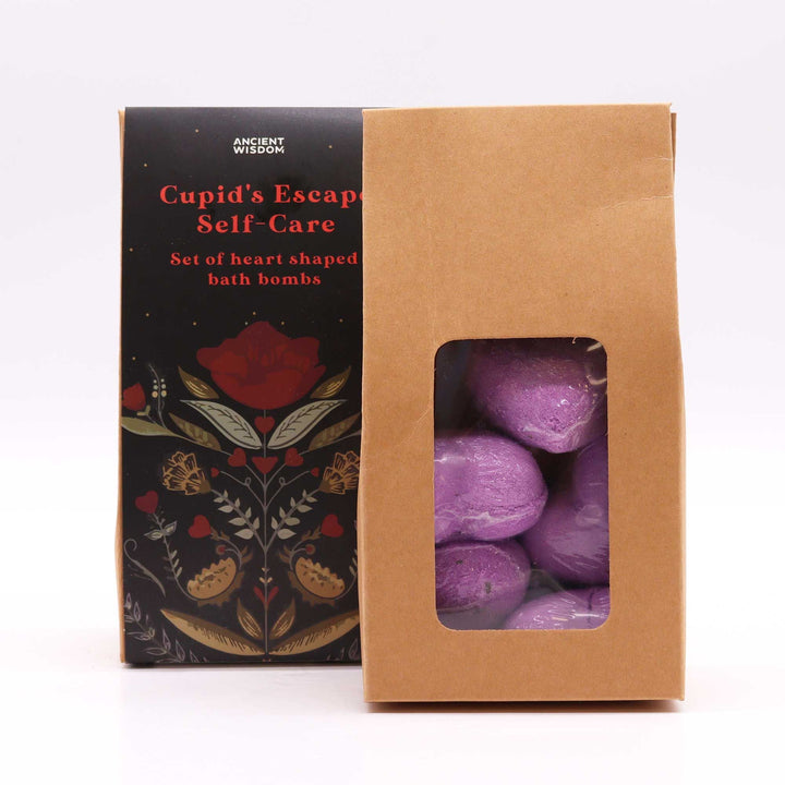 Cupids Escape Self Care Bath Heart Gift Set - Ditzy Petunia