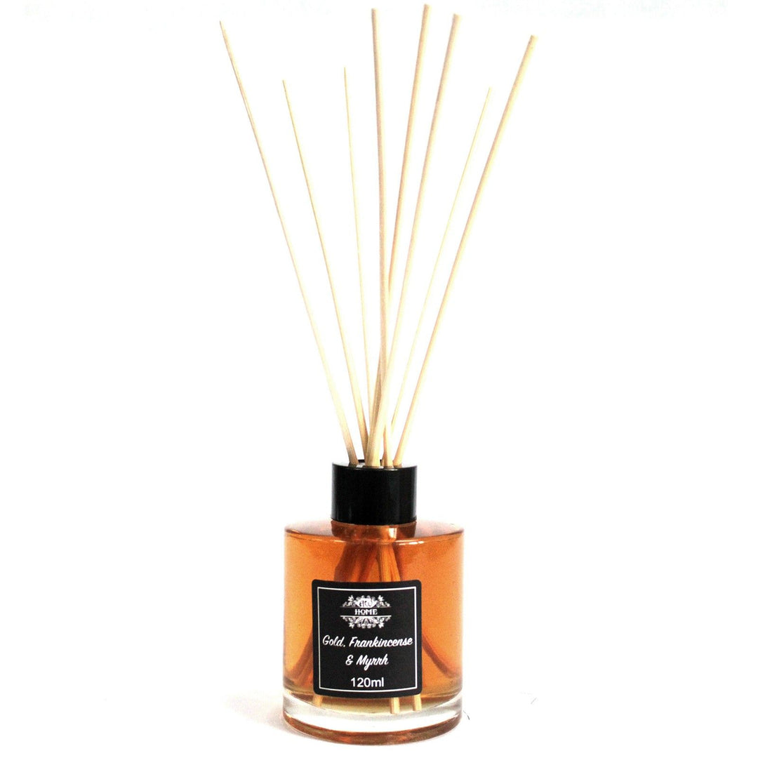120ml Reed Diffuser - Gold, Frankincense &amp; Myrrh - Ditzy Petunia