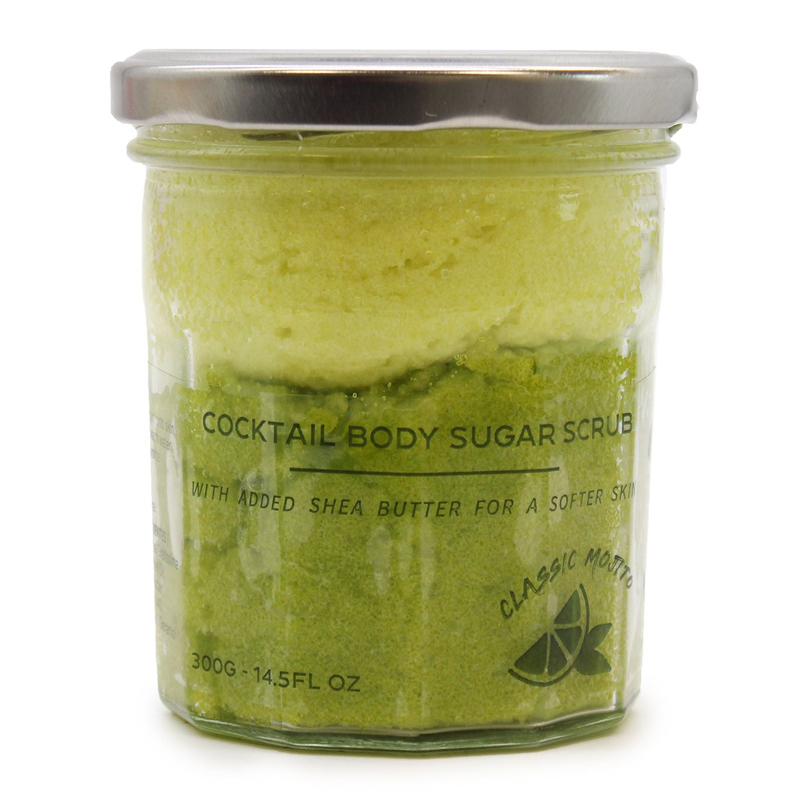 Fragranced Sugar Body Scrub - Classic Mojito 300g - Ditzy Petunia