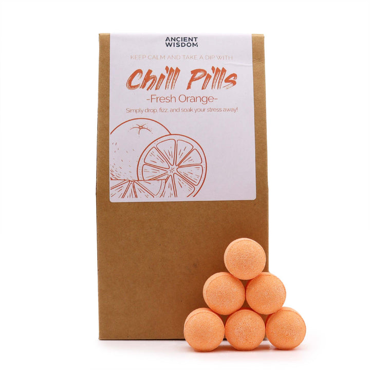 Chill Pills Gift Pack 350g - Fresh Orange - Ditzy Petunia