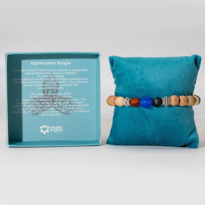 Tri Hita Karana Bangle - Appreciation - Ditzy Petunia