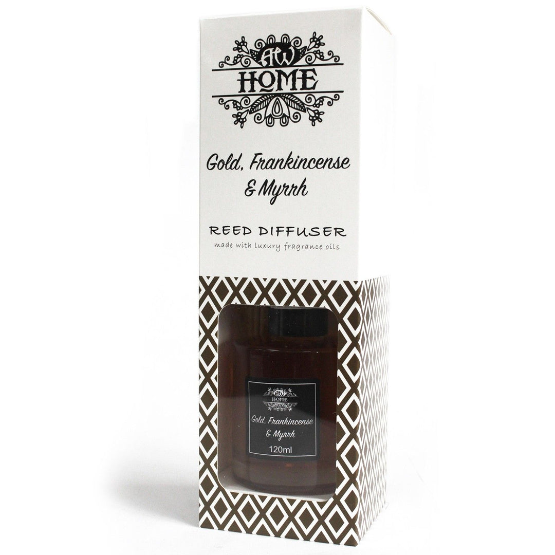 120ml Reed Diffuser - Gold, Frankincense &amp; Myrrh - Ditzy Petunia