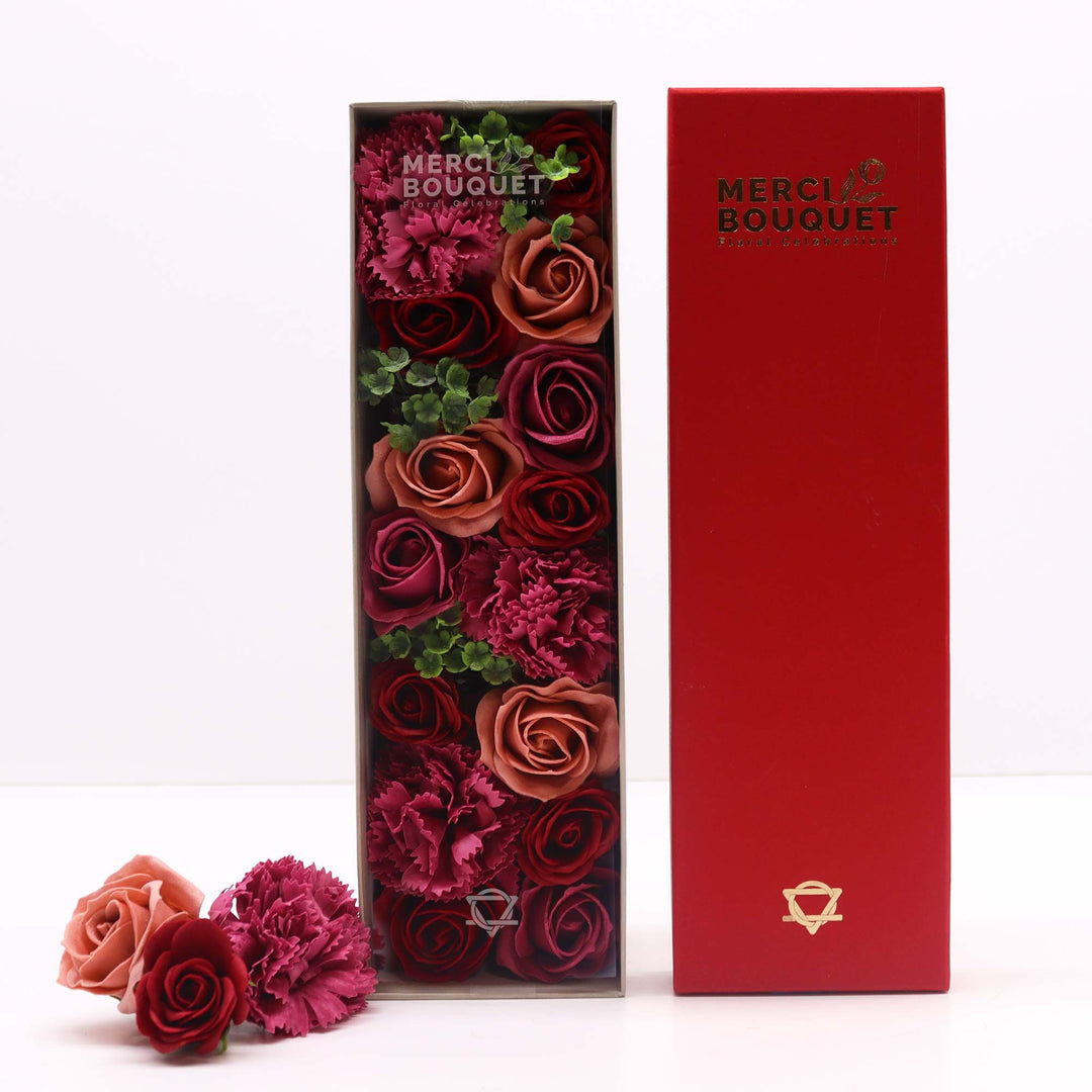 Long Box - Vintage Roses - Ditzy Petunia