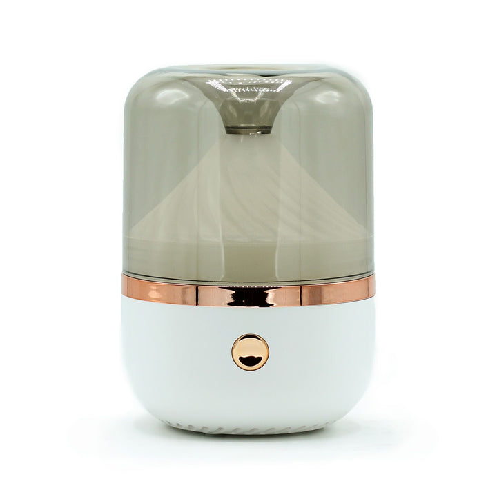Urban Aroma Diffuser White &amp; Bronze- USB - Colour Change - Ditzy Petunia