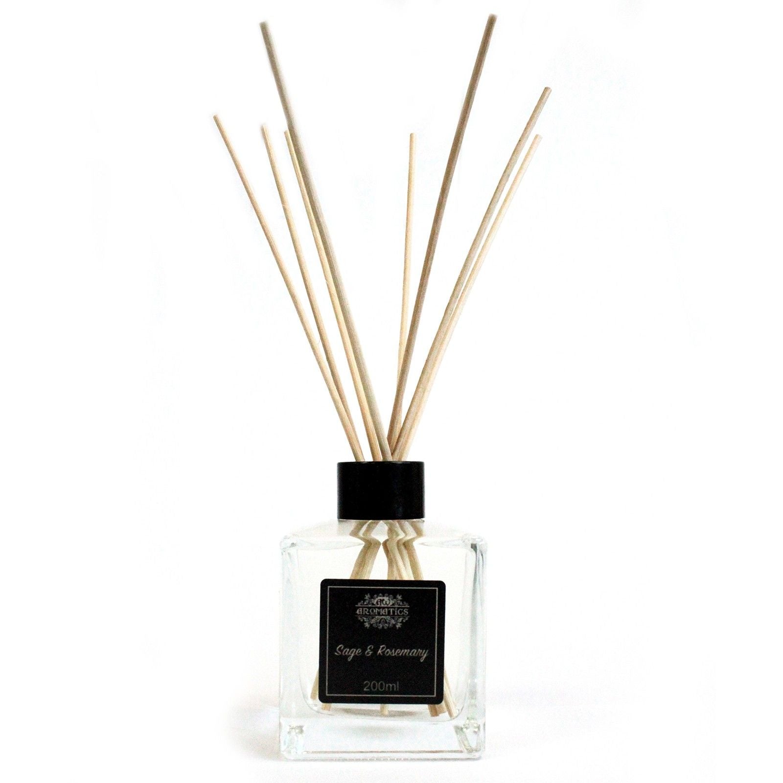 200ml Sage & Rosemary Essential Oil Reed Diffuser - Ditzy Petunia