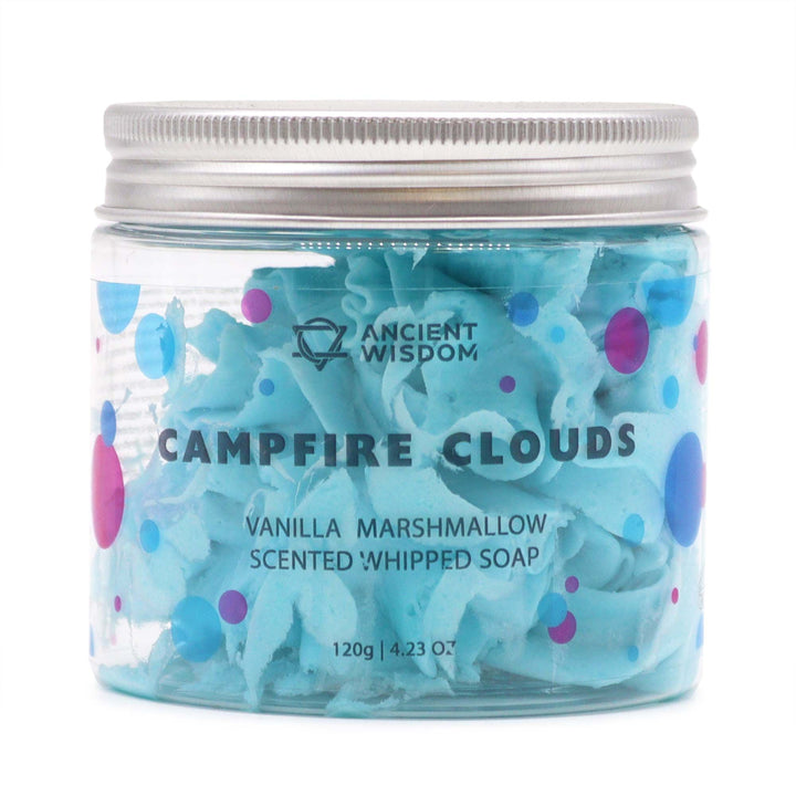 Marshmallow Whipped Soap 120g - Ditzy Petunia