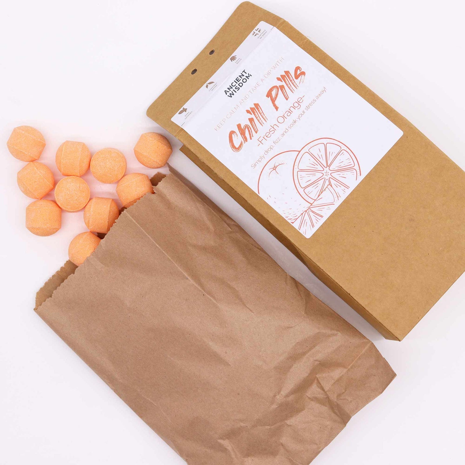Chill Pills Gift Pack 350g - Fresh Orange - Ditzy Petunia