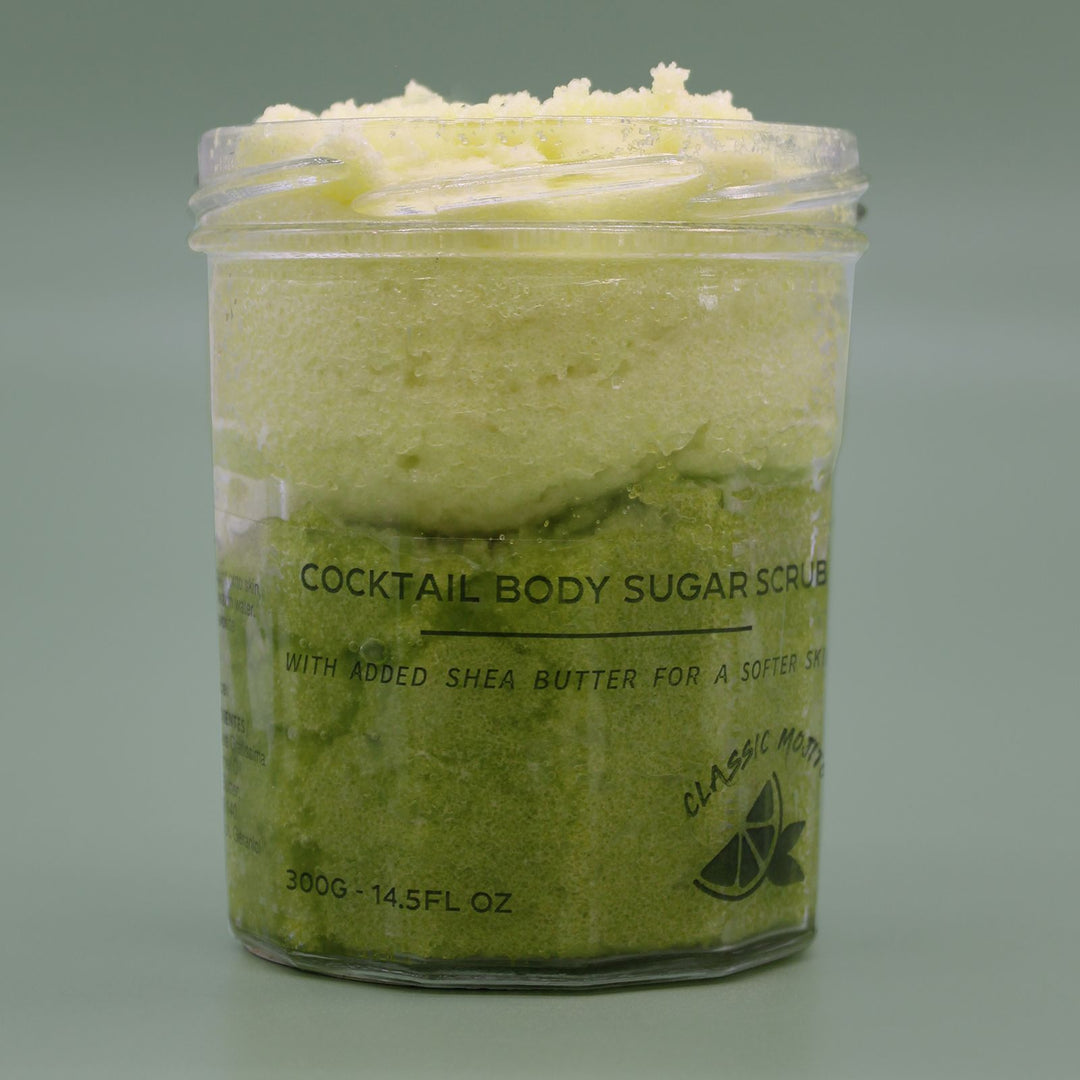 Fragranced Sugar Body Scrub - Classic Mojito 300g - Ditzy Petunia