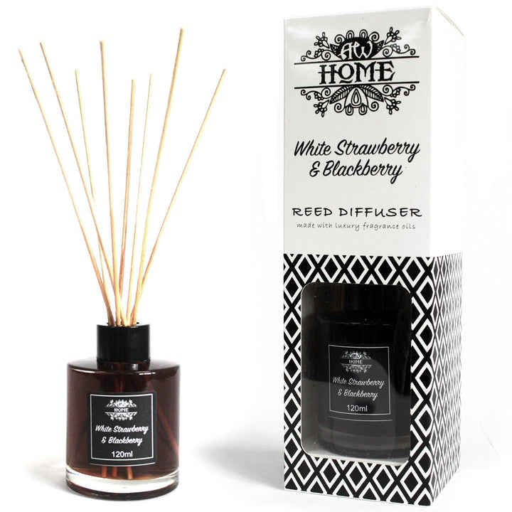 120ml Reed Diffuser - White Strawberry &amp; Blackberry - Ditzy Petunia