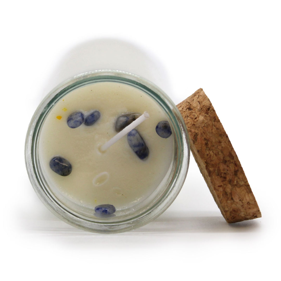 Magic Spell Candle - Protection - Ditzy Petunia