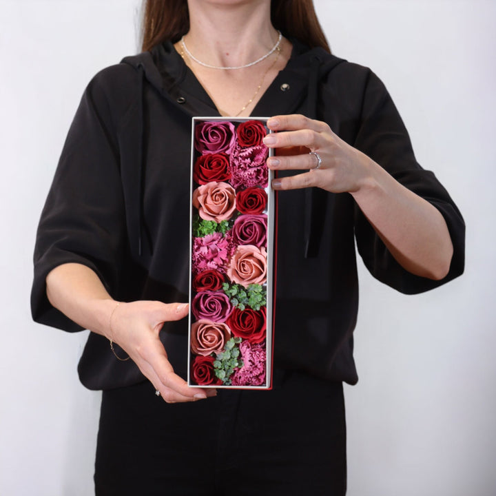 Long Box - Vintage Roses - Ditzy Petunia