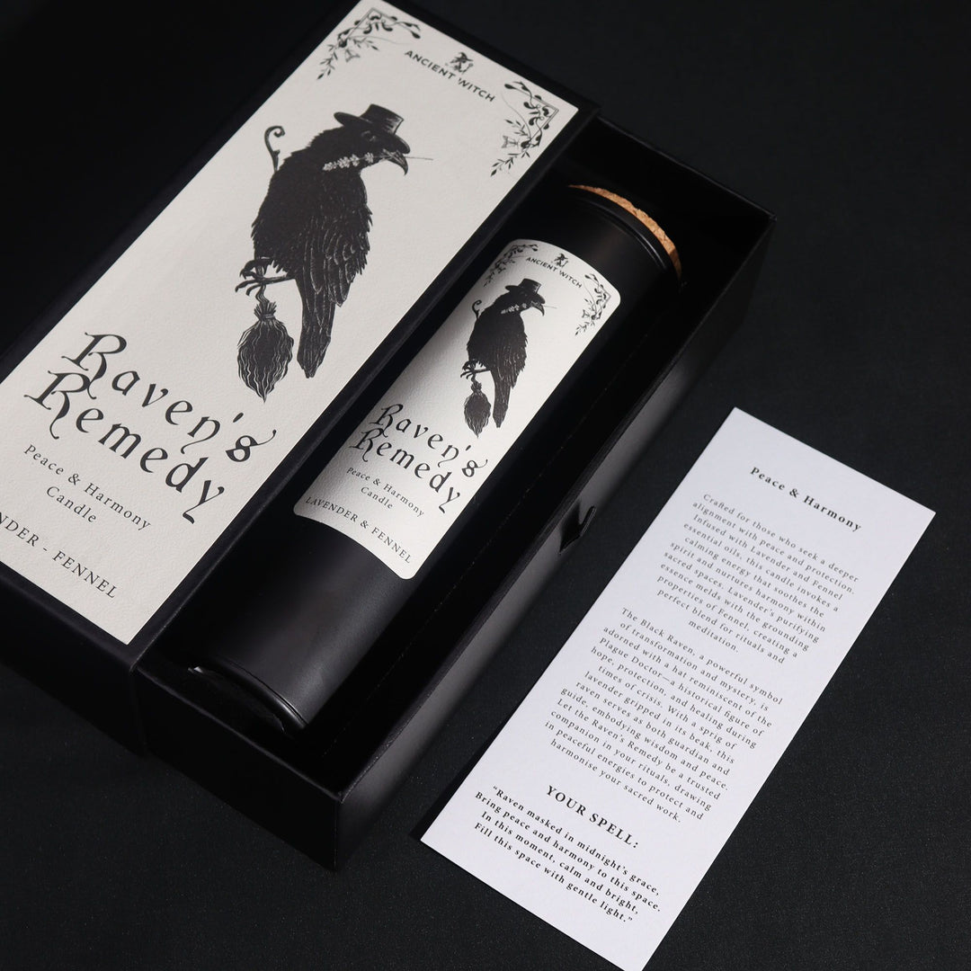 Ancient Witch Ritual Candles - Ravens&