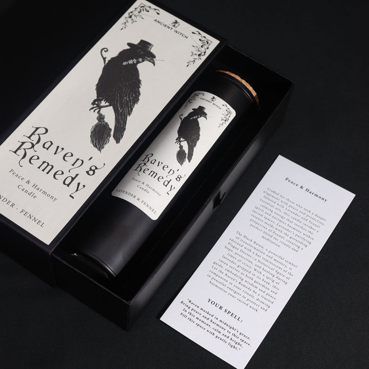 Ancient Witch Ritual Candles - Ravens&