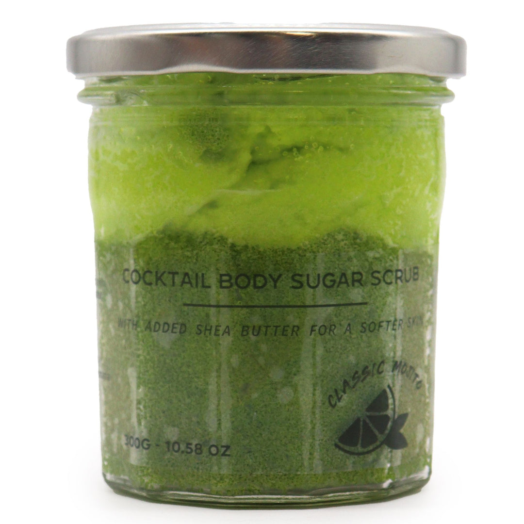 Fragranced Sugar Body Scrub - Classic Mojito 300g - Ditzy Petunia