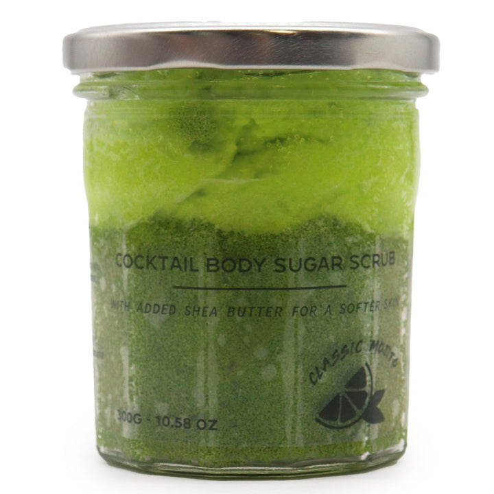 Fragranced Sugar Body Scrub - Classic Mojito 300g - Ditzy Petunia
