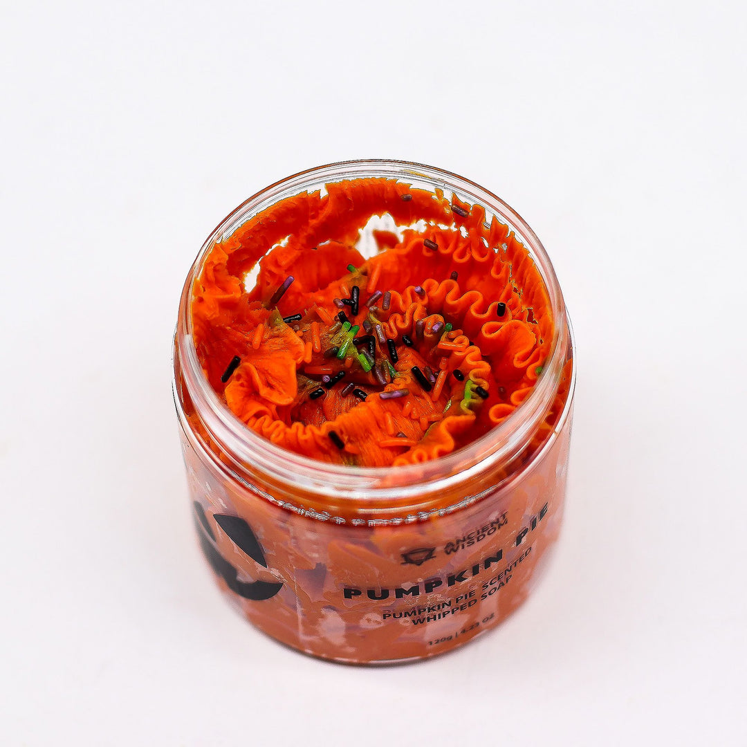 Pumpkin Pie Whipped Soap 120g - Ditzy Petunia