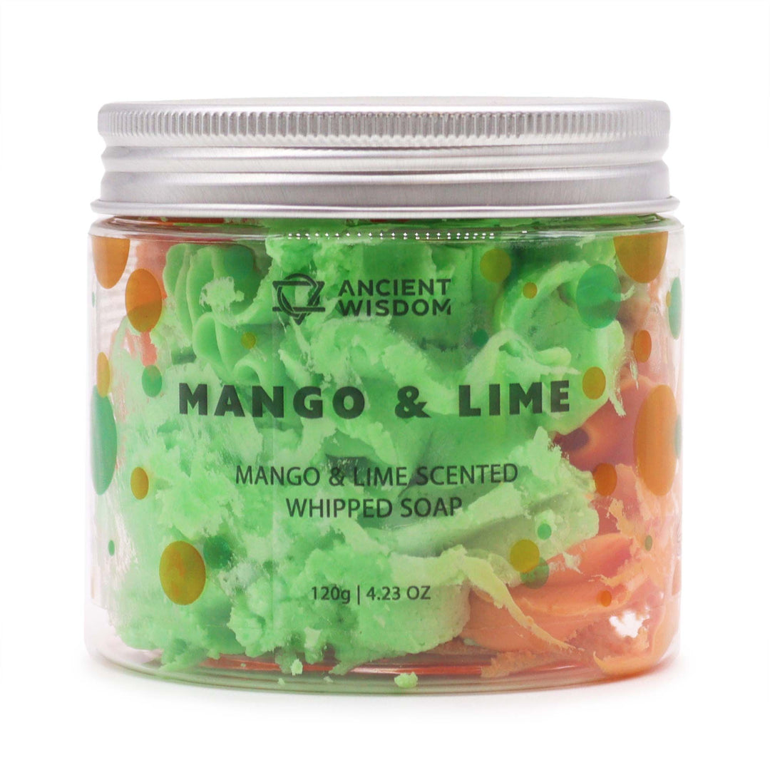 Mango &amp; Lime Whipped Soap 120g - Ditzy Petunia