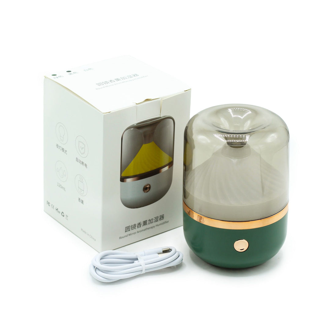 Urban Aroma Diffuser Green &amp; Bronze - USB - Colour Change - Ditzy Petunia
