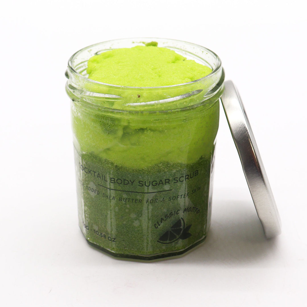 Fragranced Sugar Body Scrub - Classic Mojito 300g - Ditzy Petunia