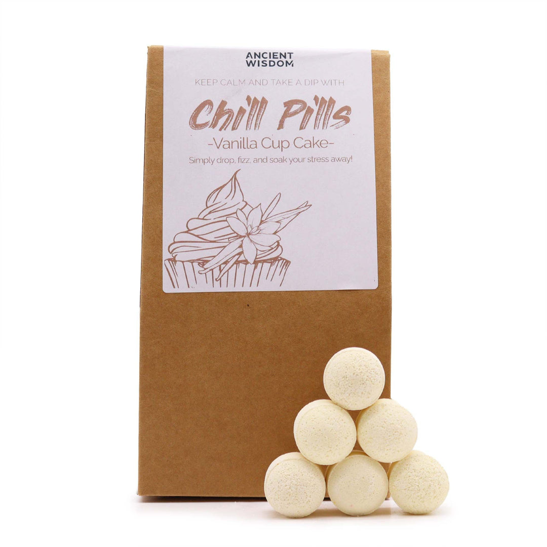 Chill Pills Gift Pack 350g - Vanilla Cup Cake - Ditzy Petunia