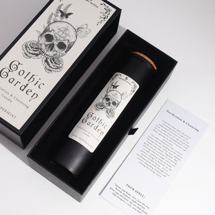 Ancient Witch Ritual Candles - Gothic Garden - Ditzy Petunia